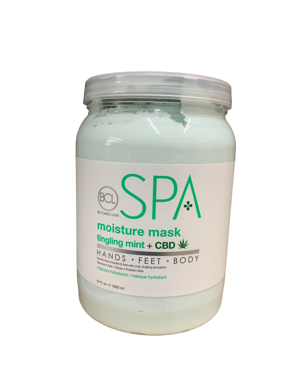 BCL Spa Moisture Mask Tingling Mint CBD